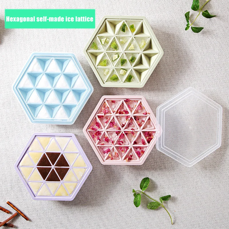 Горячий PP Ices лоток для кубикового льда Ices Jelly Maker формовочные лотки с крышкой для кухни дома PLD