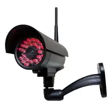 Outdoor Security Fake Camera CCTV Security Dummy Camera Simulation Monitoring Cameras Outdoor Light Sensor Automatic Induction tanie tanio GUUDGO CN (pochodzenie) NONE