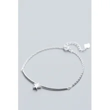 La MaxZa Серебро 925 браслет женщина звезда цепочка с бусинами браслеты для женщин 925 серебро браслет на заказ модный