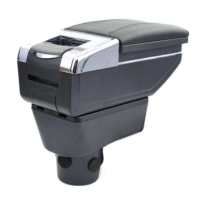 Armrest for Mitsubishi Mirage Attrage- Arm Rest Rotatable Storage Box Decoration Car Styling