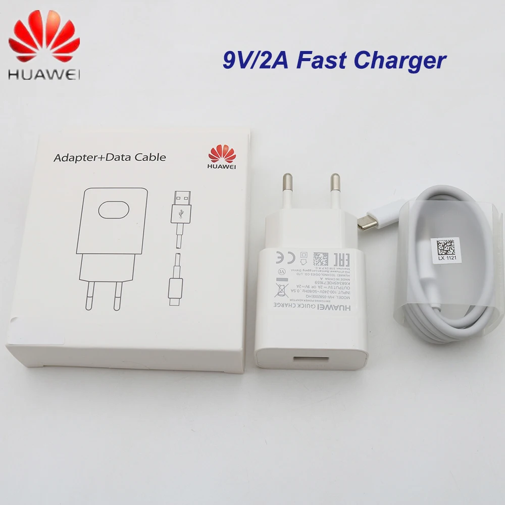 Original Huawei Original Charger 5V/2A 9V/2A USB Fast Charging For Huawei P8 P9 Plus Lite Honor 8 9 Mate10 Nova 2 2i 3 3i charge Fast charge 18w