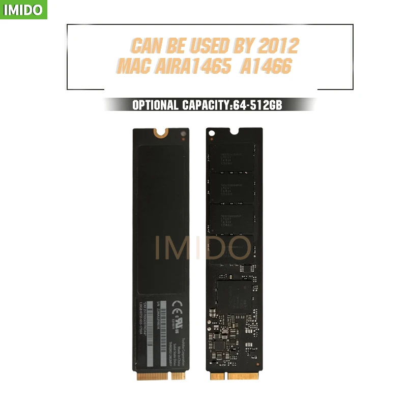 Оригинальный 2012 ранний Mid Macbook Air A1466 A1465 256 ГБ SSD Md231 md232 md223 md224 128G Mac твердотельный