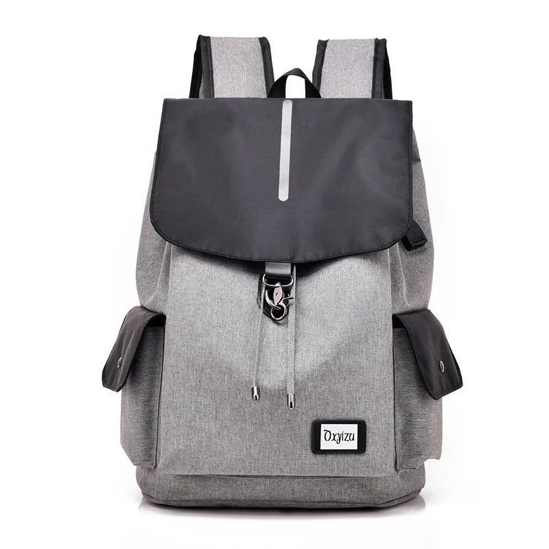 

New Style Men Backpack USB Casual Backpack Fashion Schoolbag Large Capacity Computer Backpack