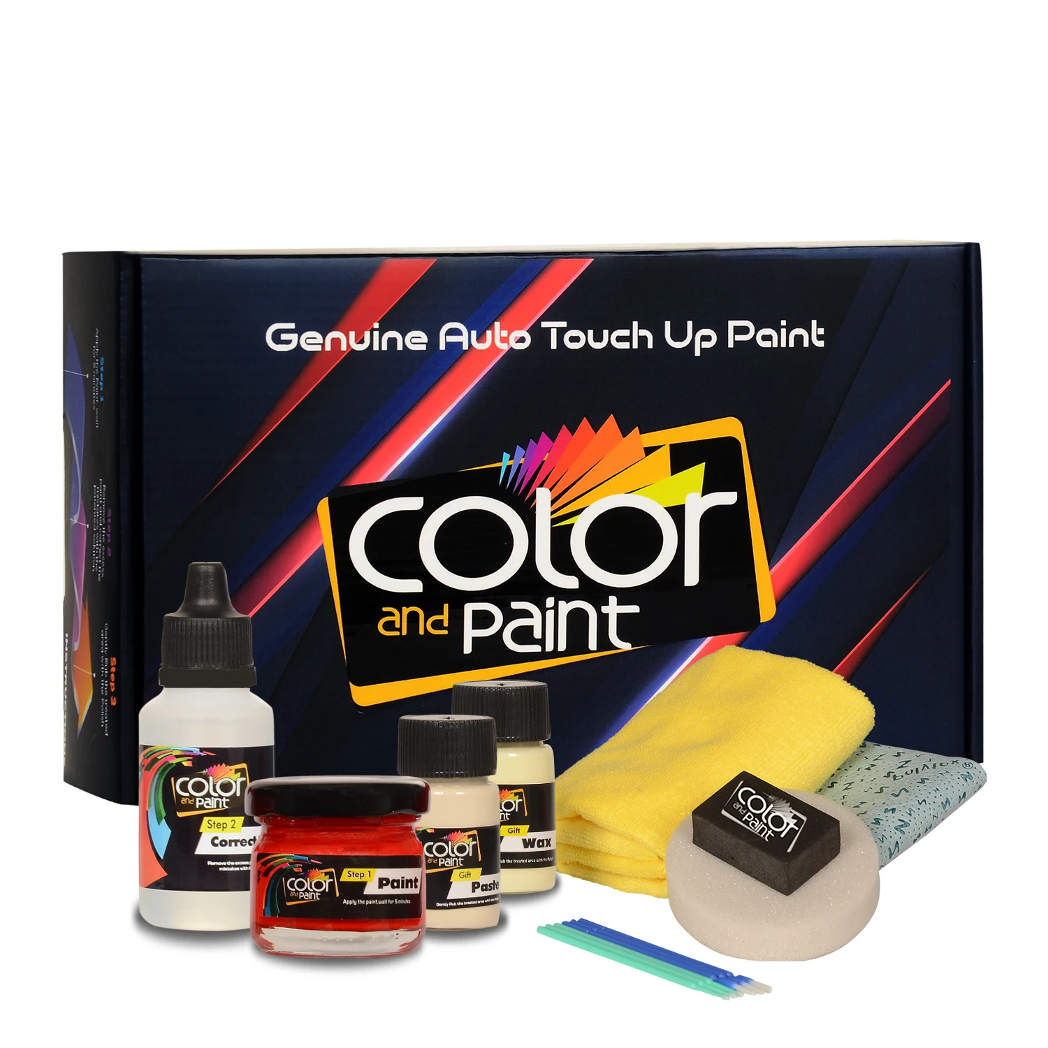 Color and Paint for Citroen Automotive Touch Up - ROUGE INES-023 EQF Scratch Repair exact Match |