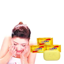 Яркое мыло для кожи Шанхая традиционное серное мыло удаляет клещей стерилизует и устраняет отбеливание. Увлажнение