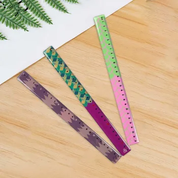 

Anime Demon Slayer Ruler Measuring Scale Students Cartoon Measure Ruler Stationery For Kids Student Gift