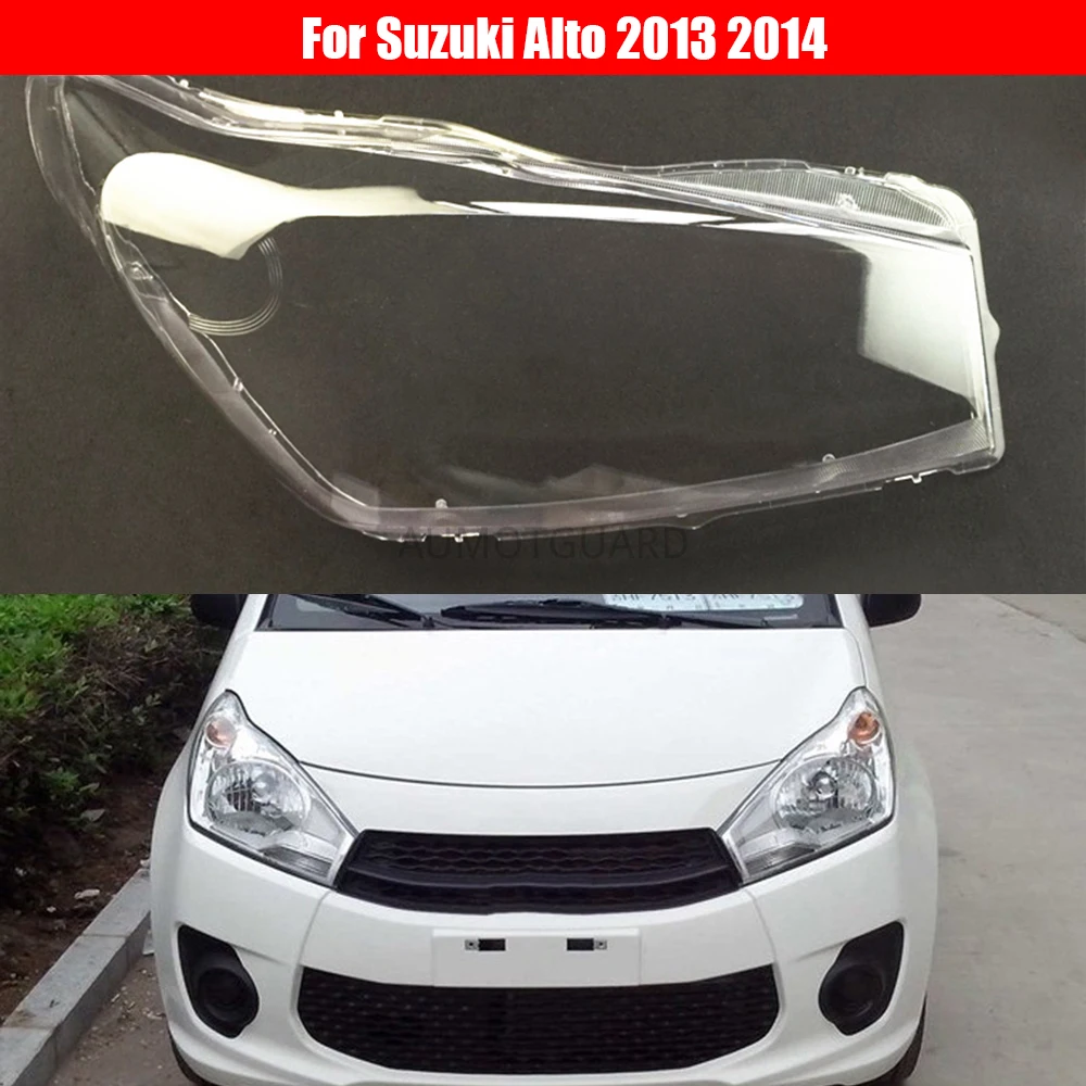 

Car Headlight Lens For Suzuki Alto 2013 2014 Heamlamp Cover Car Replacement Auto Shell