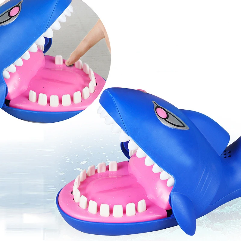 Горячая большой размер пальчиковая игра Смешные приколы игрушки для детей играть Веселые творческие крокодил/акула/Собака Рот стоматолога укус