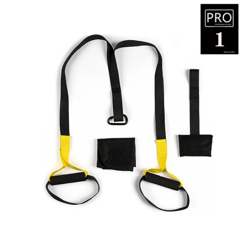 Resistance Bands Workout Hanging Belt Set Men Women Gym Body Training Fitness Equipment Chest Arm Exercise Pull Rope Straps