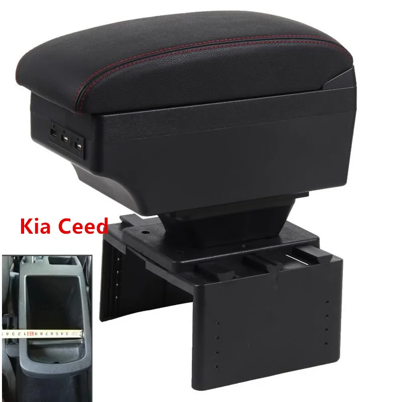 Universal Armrest Centre Console Fits Kia Carens Ceed Magentis Optima Pregio Rio
