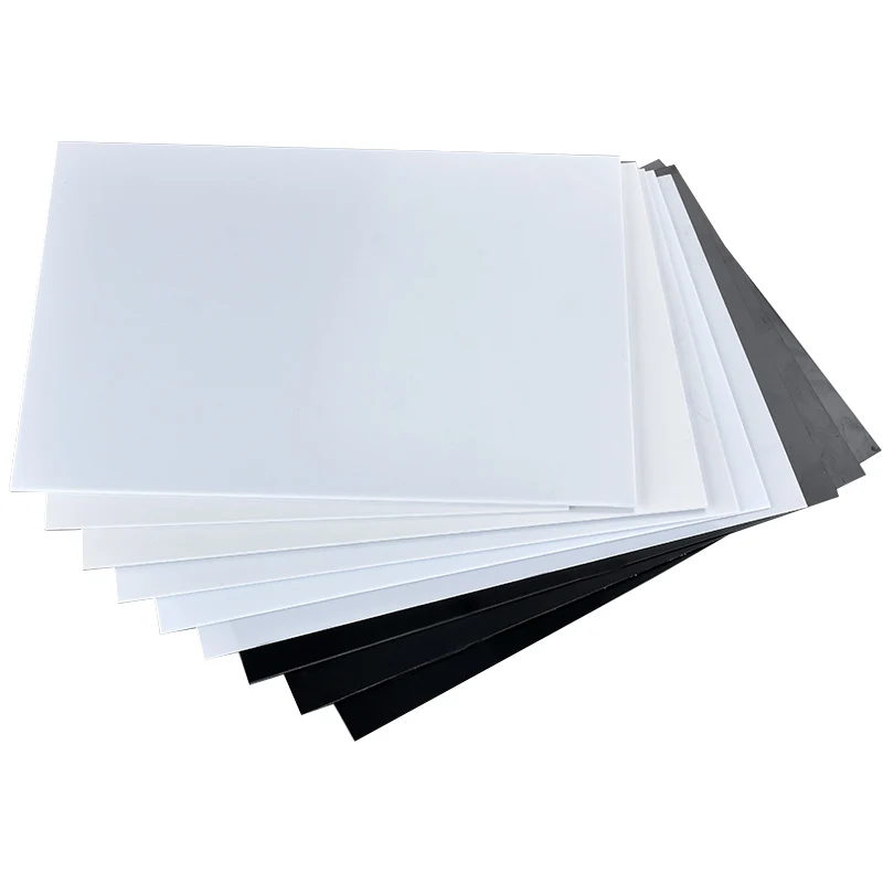  MECCANIXITY White ABS Plastic Sheet 7x4x0.2inch for Building  Model, DIY Crafts, Panel, Pack of 2 : Industrial & Scientific
