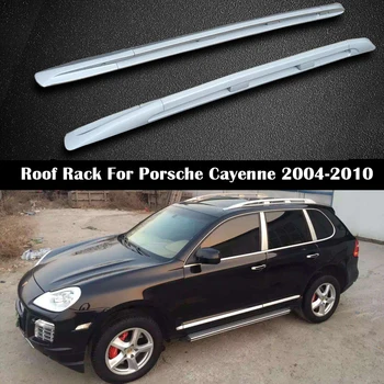 

OE style Roof Rack For Porsche Cayenne 2004-2010 Roof Rail Luggage Carrier Bars Cross Bar top Boxes Aluminum alloy