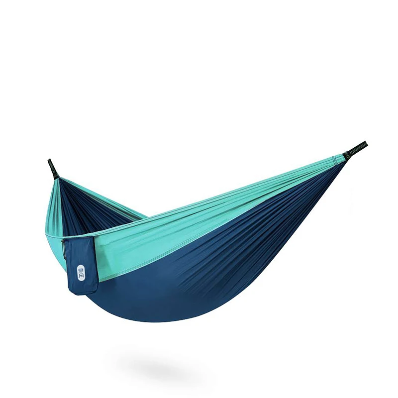 

Zaofeng Bearing single double Outdoor Bed Hammock nature hike Parachute Camping Hanging Sleeping Bed load 300 kg Swing Portable