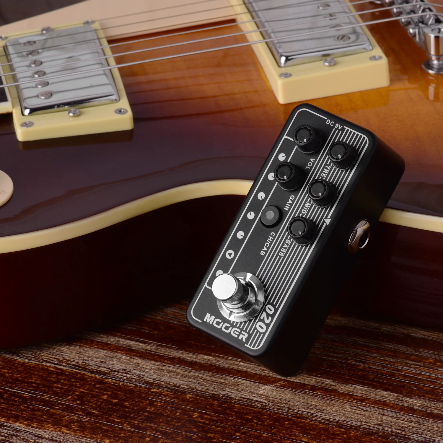 Mooer MICRO PREAMP серия 020 BLUENO цифровой предусилитель гитарная педаль моделирования кабинета двойной Каналы 3-полосный