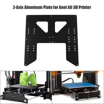 

Z Axis Carriage Anodized Aluminum Plate For A8 Hotbed Support For Prusa I3 Anet A8 A6 3D Printers