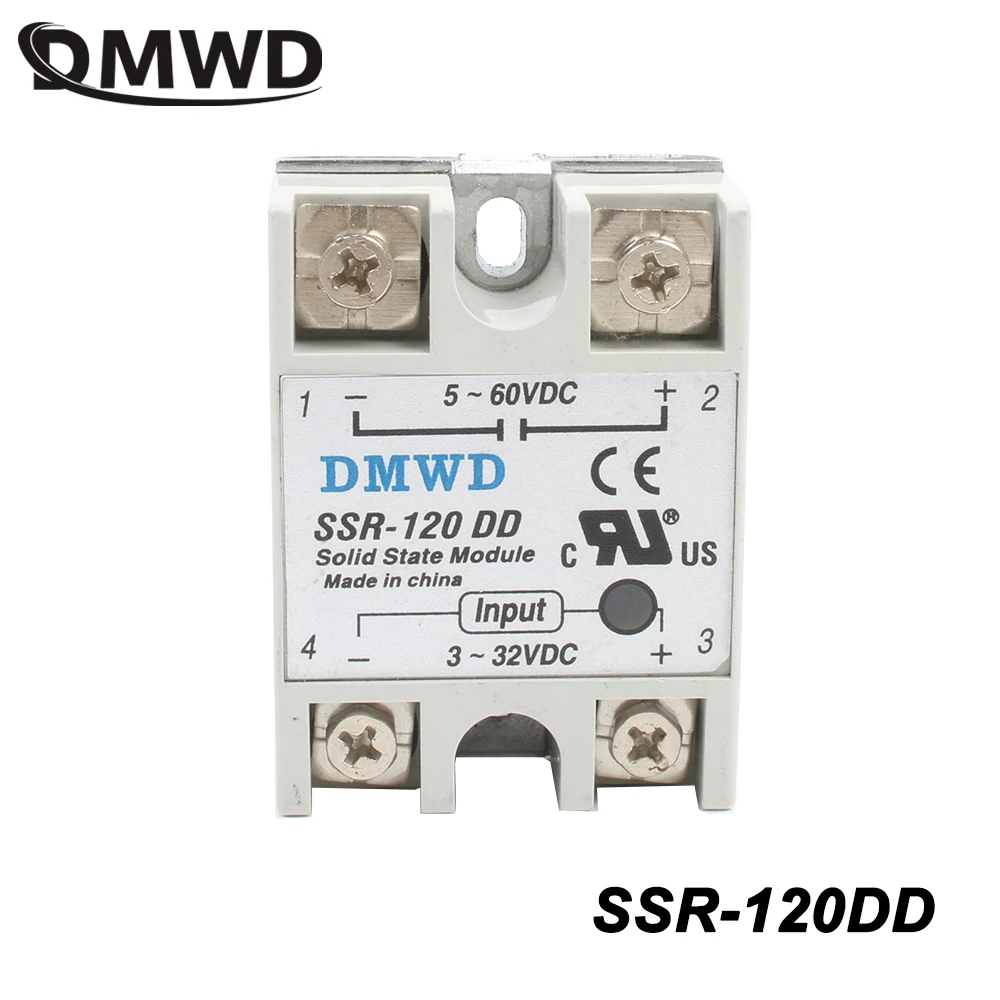 1 шт. твердотельные реле SSR-120DD 25A 3-32 DC до 5-60 DC SSR 120DD Реле твердотельные реле