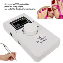 Дрель для ногтей 35000/40000 об/мин шлифовальный станок для ногтей Электрический шлифовальный инструмент для ногтей инструмент для маникюра и педикюра аксессуары