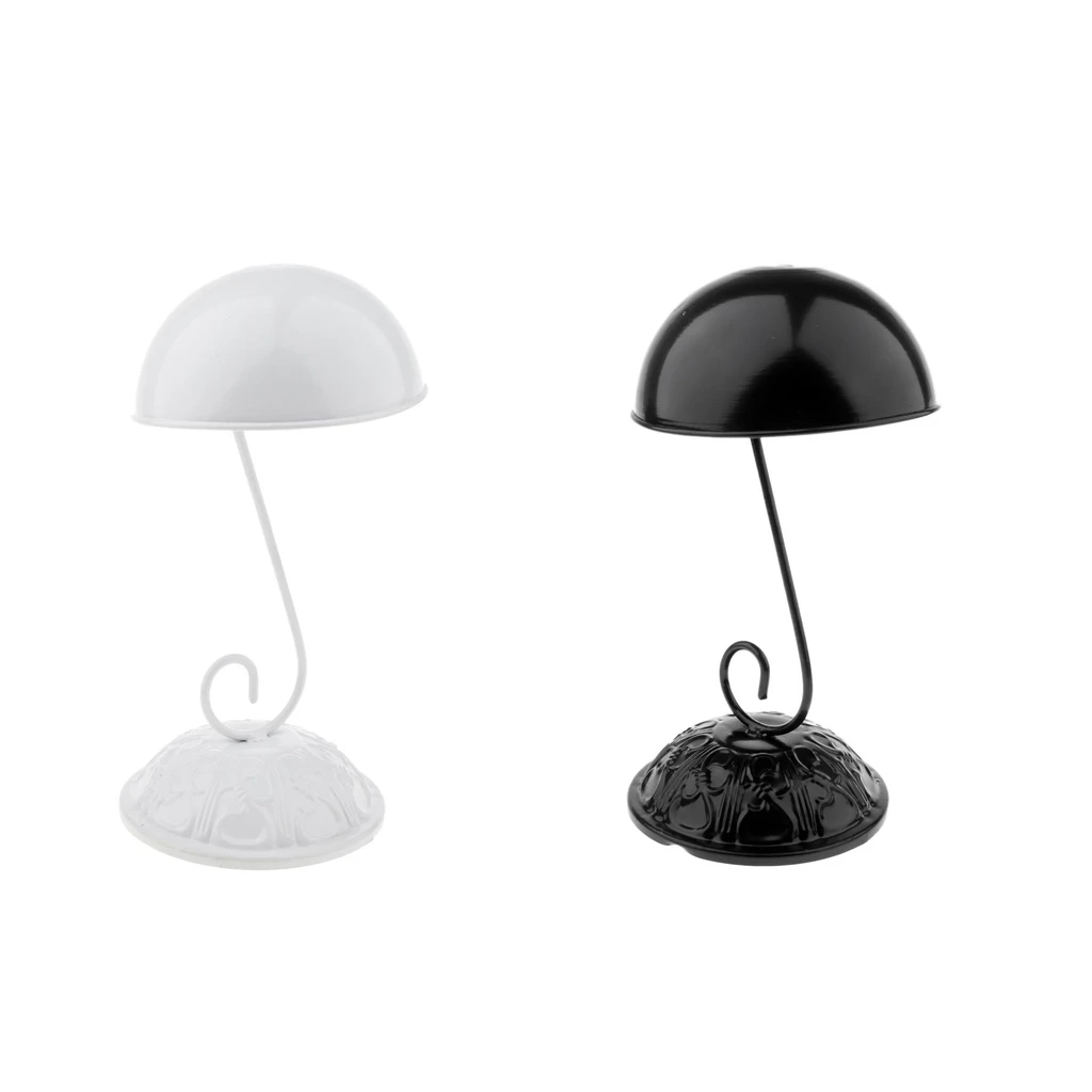 2PCS Retro Hat Wig Display Holder Baseball Sports Caps Storage Organizer Stand Rack