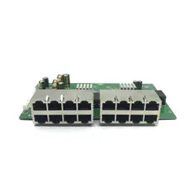 OEM новая модель 16 коммутатор Настольный RJ45 Ethernet коммутатор 10/100/1000 Мбит/с Lan переключатель концентратора 16 портов как материнская плата