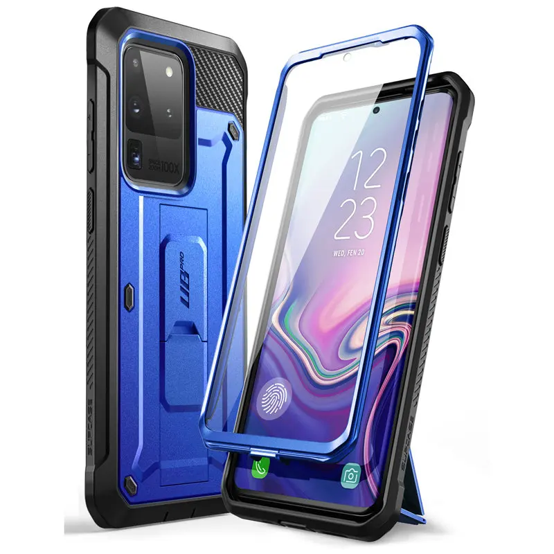 For Samsung Galaxy S20 Ultra Case / S20 Ultra 5G Case SUPCASE UB Pro Full-Body Holster Cover WITH Built-in Screen Protector For Samsung Galaxy S20 Ultra Case / S20 Ultra 5G Case SUPCASE UB Pro Full-Body Holster Cover WITH Built-in Screen Protector