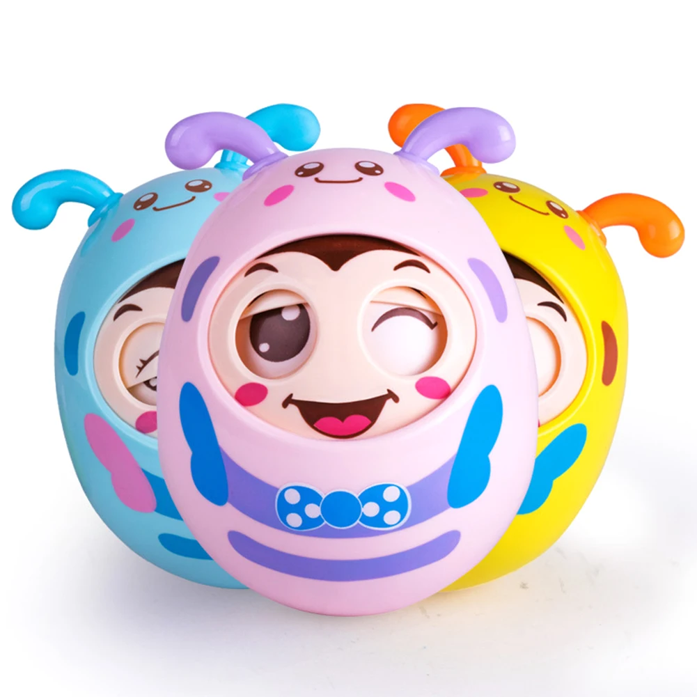 Забавный мультфильм Стиль подмигивание нод звук неваляшка игрушка для детей развивающий подарок