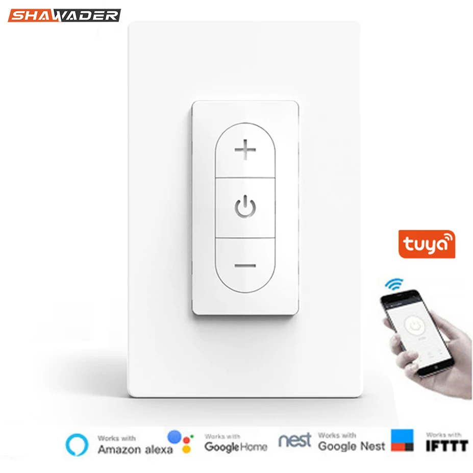 Regulador De Luz Inteligente Wifi Interruptor De Pared