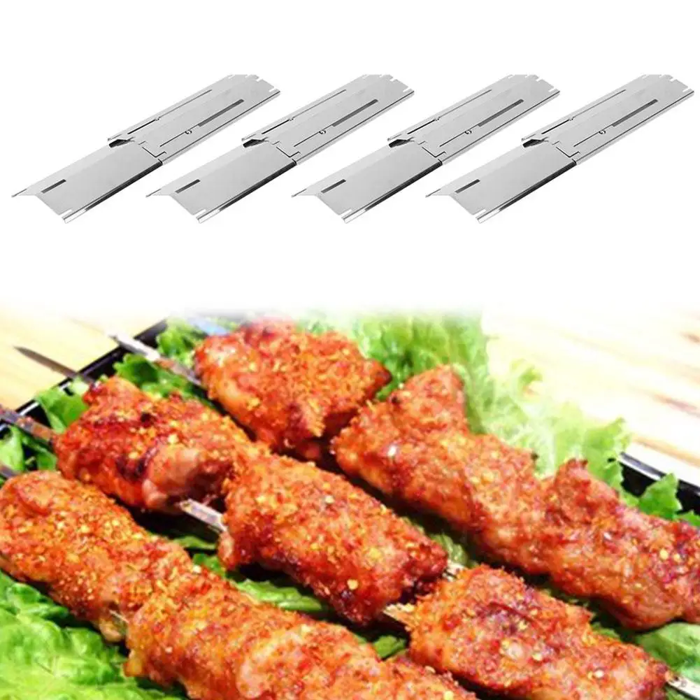 4Pcs Universal Adjustable Porcelain Coated Grill Heat Plate Shield Burner Cover Stovetop Protector Cleaning Pad Liner | Спорт и