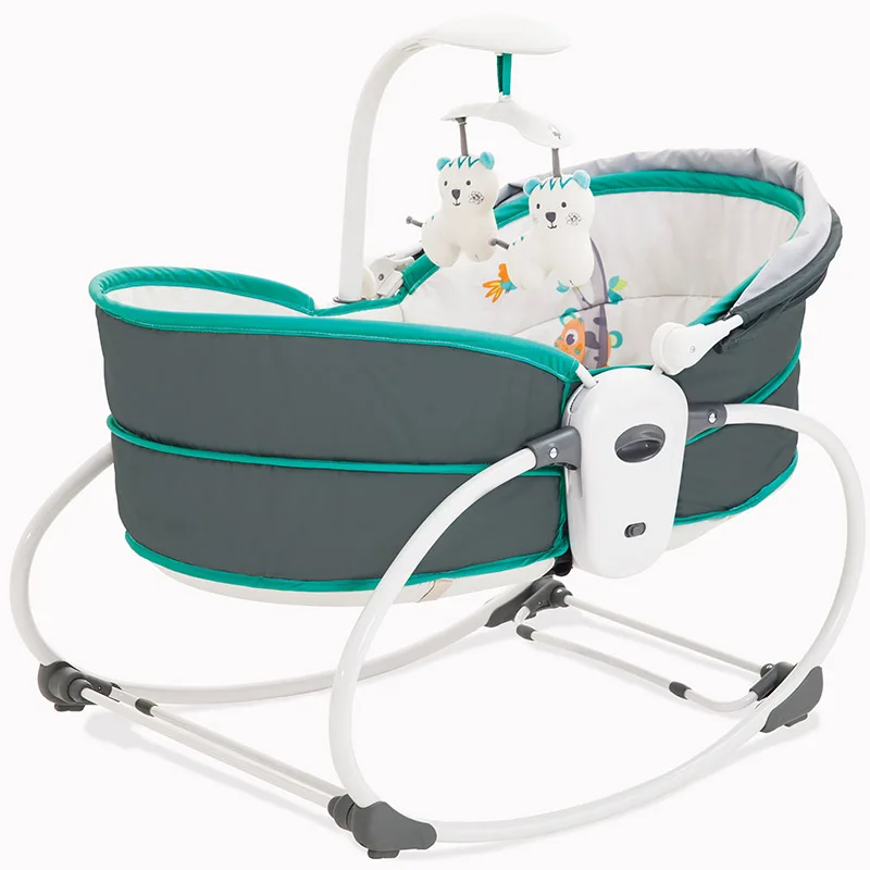

831 Electric Baby Infant Cradle Vibration Infant Bed in Bed Rocking Chair Automatic Pacify Chair Cradle Box Loungers Basket