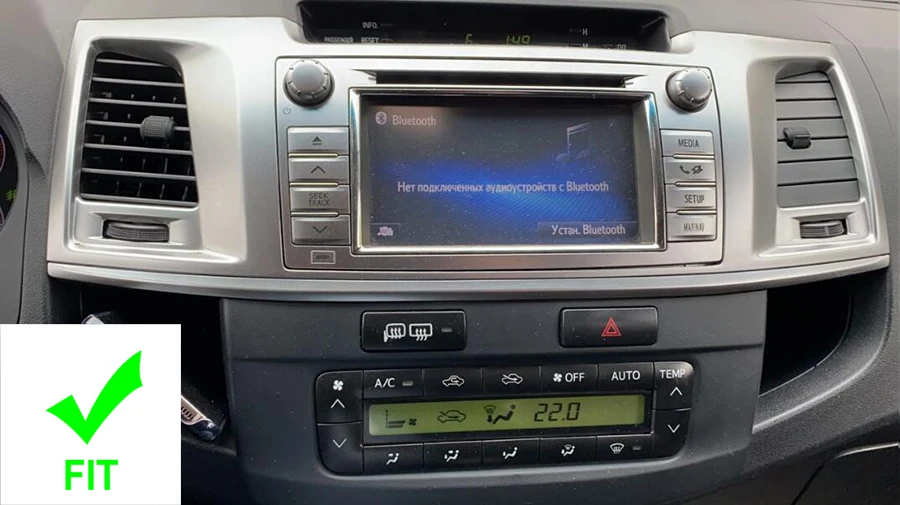 " Android 9,0 OS автомобильный мультимедийный gps радио для Toyota Hilux 2012 2013 Авто кондиционер версия со встроенным DSP