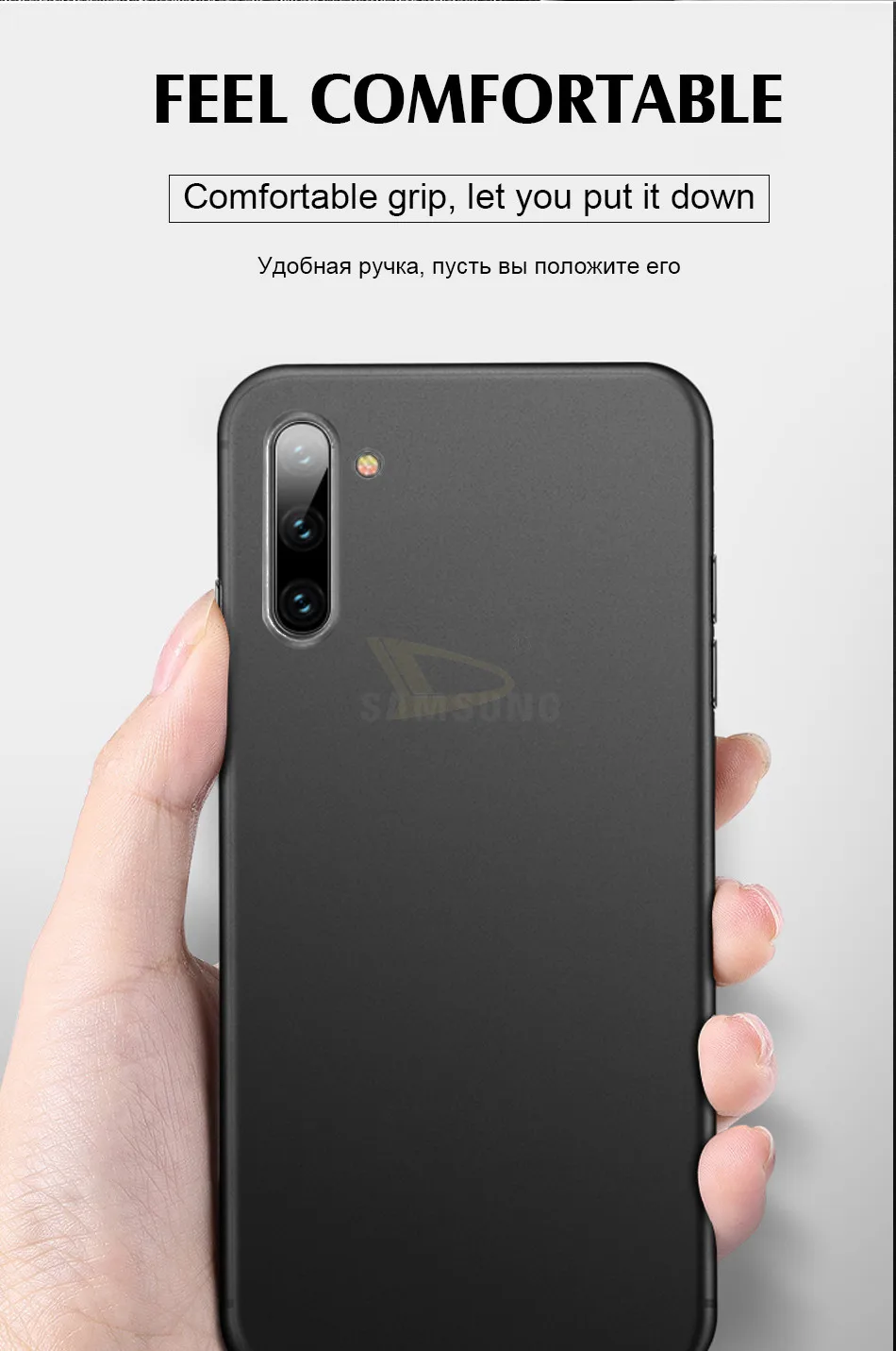 Роскошный Ультратонкий матовый чехол-бампер для samsung Galaxy Note 10, 8, 9 Pro, S10, S8, S9 PLus, тонкий ПП чехол для телефона s, S10E, противоударный чехол