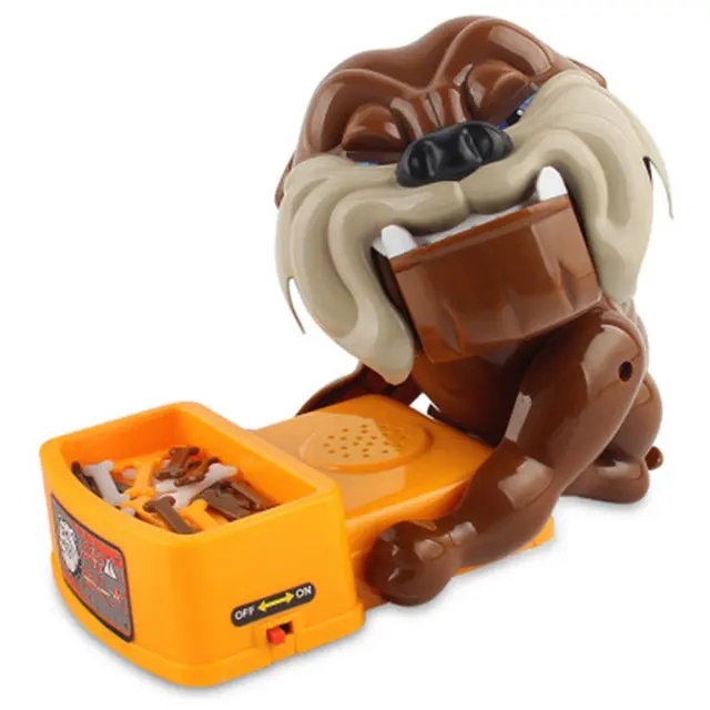 Beware of Barking Dog Novelty Prank Toy Gag Gift Board Game for Kids/Family Party Finger Biting Toy Funny Scaring People Toys 3