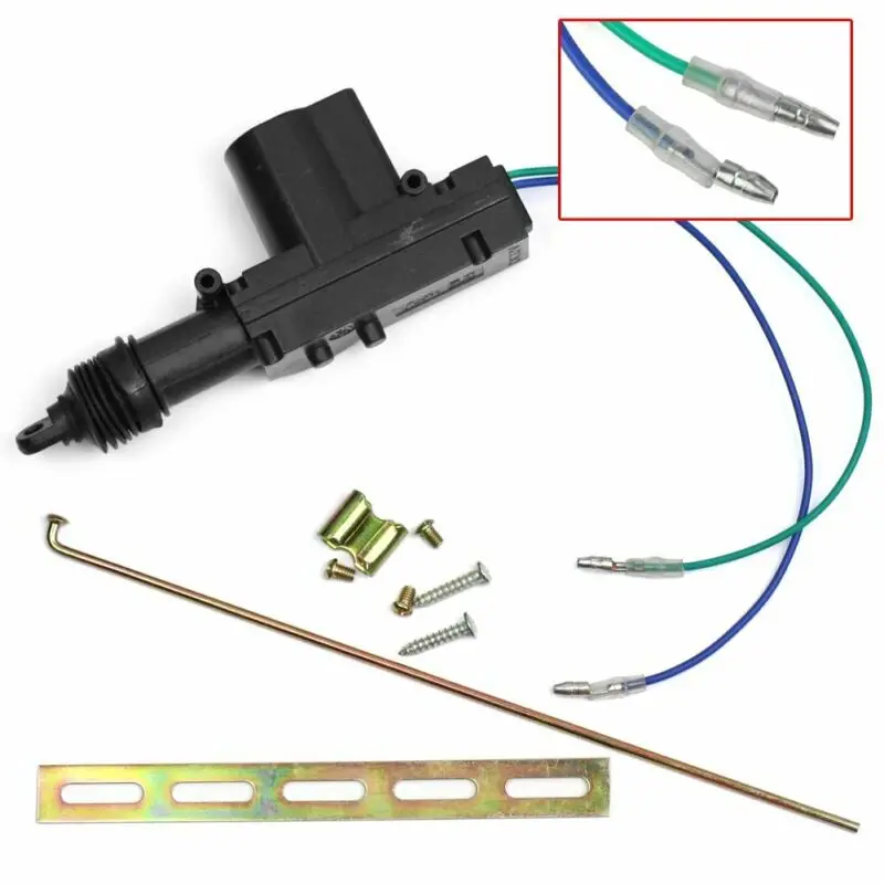 12V Авто универсальные тяжёлые Мощность Дверные замки Привод двигателя 2 провода видео-телефон двери