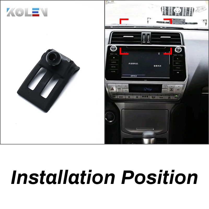 Supporto per telefono cellulare per Auto per Toyota Prado 2017 2018 2019 2020 accessori supporto per gravità GPS supporto speciale per navigazione - Hd6d28b406a9e4cca83c8e68621237e1eI