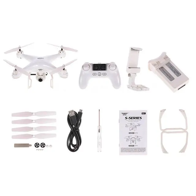 $US $76.00 HD 720P S20W Dubbele GPS Dynamische Follow WIFI FPV RC Camera Drone Quad Copter 120 Graden groothoe