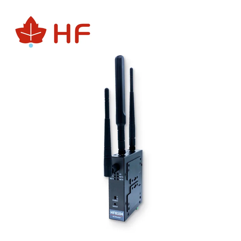HF8104 RJ45 4G Роутер Ethernet WiFi к серверному устройству 3g GPRS 4 порта для системы Linux