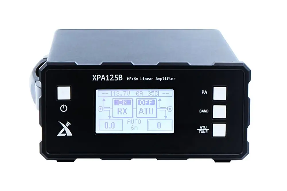 XIEGU radio power amplifier 100W 0.5~54MHz solid-state linear AMP + antenna tuner / PA ATU Antenna Tuner Amp XPA125B H192 | Мобильные