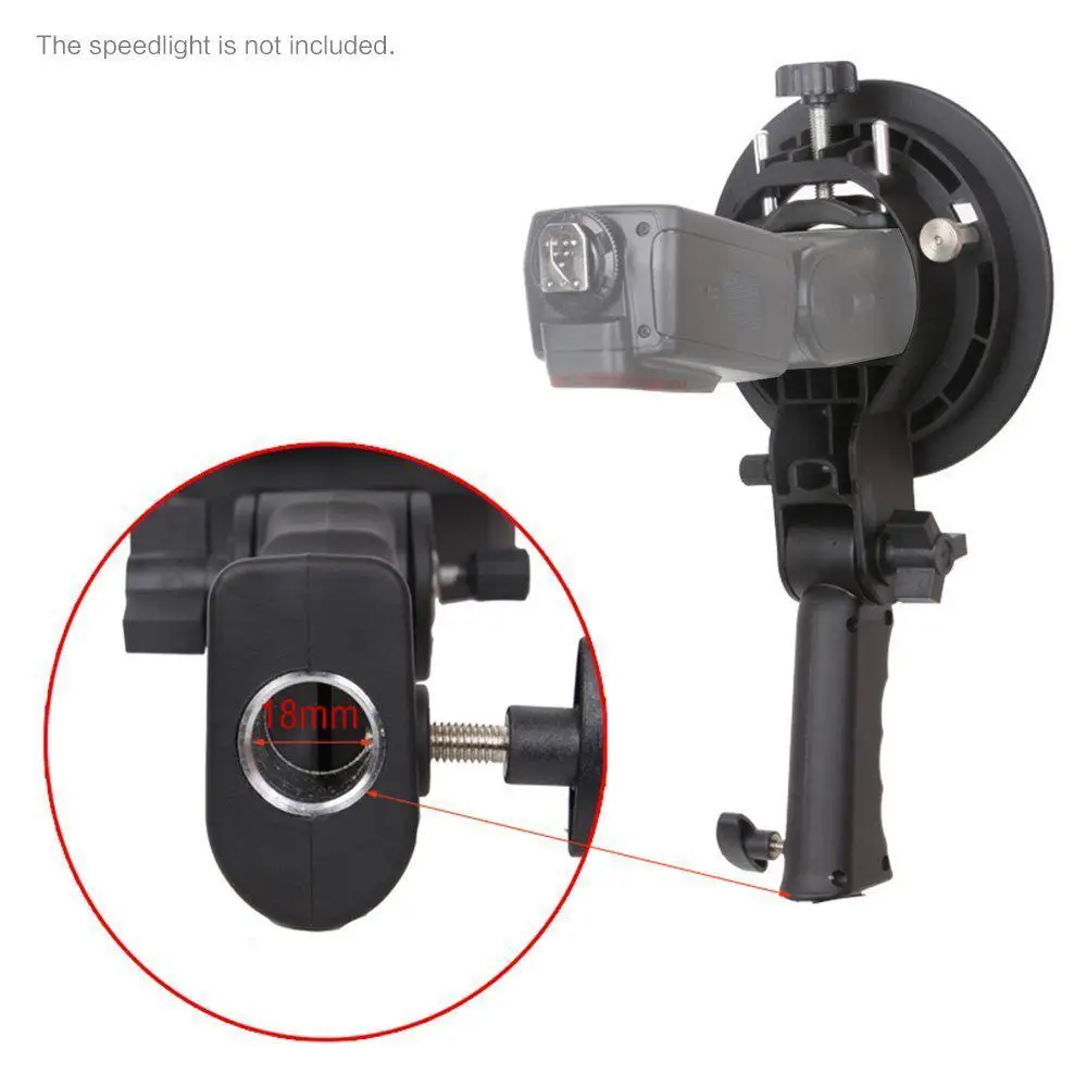 S образный кронштейн Bowens держатель для вспышки Speedlite аксессуары фотостудии Snoot