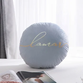 

Pillows Square/Round Throw Home Sofa Chair Letter Printed Filled Cushion Soft Bed Car Decorative Pillow