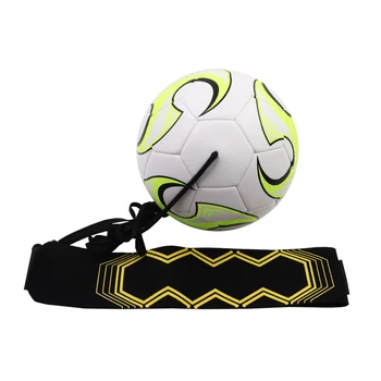 

High Quality Size 4 Soccer with Belt Rope Solo Speed Football Pass ball for Beginner Training Ball with Pump Football bag