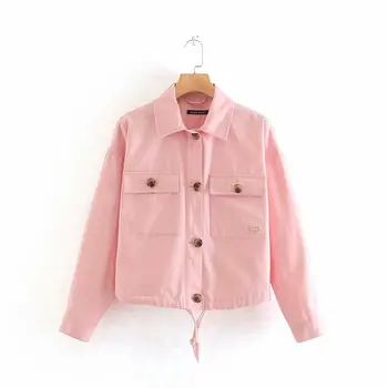

Woah 2019 CC53-9308 European and American fashion plait jacket
