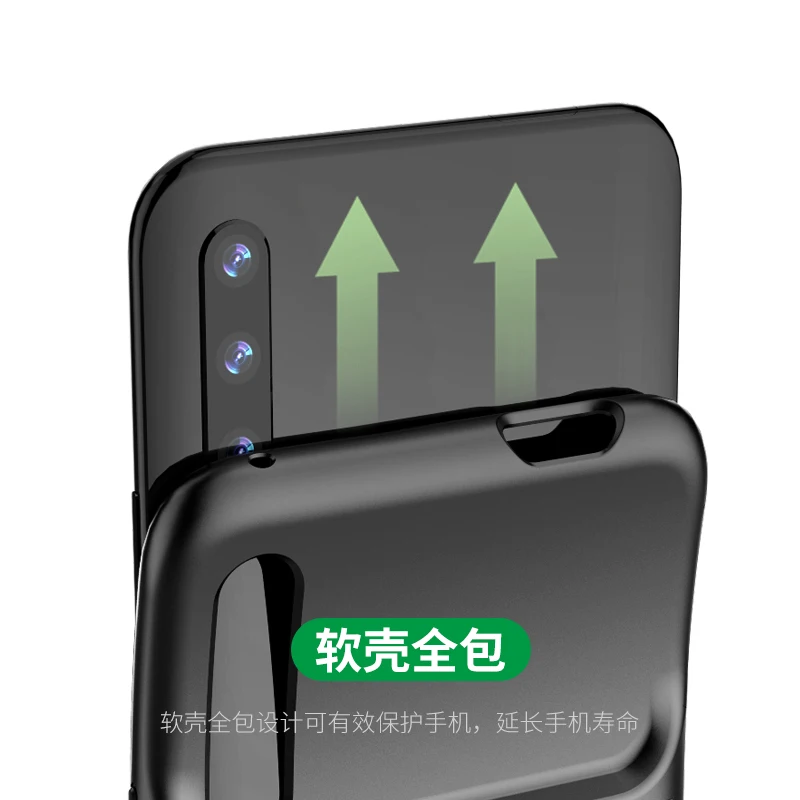 Ext power 5000 мА/ч чехол для аккумулятора для huawei Honor 9X, Внешний чехол для зарядного устройства, чехол, умный внешний аккумулятор для huawei Honor 9X