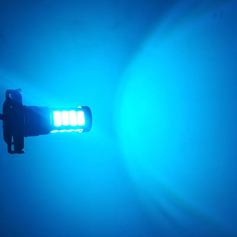 2 шт. H16 светодиодный противотуманный фонарь 9009 H16 светодиодный фонарь Psx24w белый Ледяной Синий Желтый Автомобильный светодиодный передний противотуманный фары дальнего света