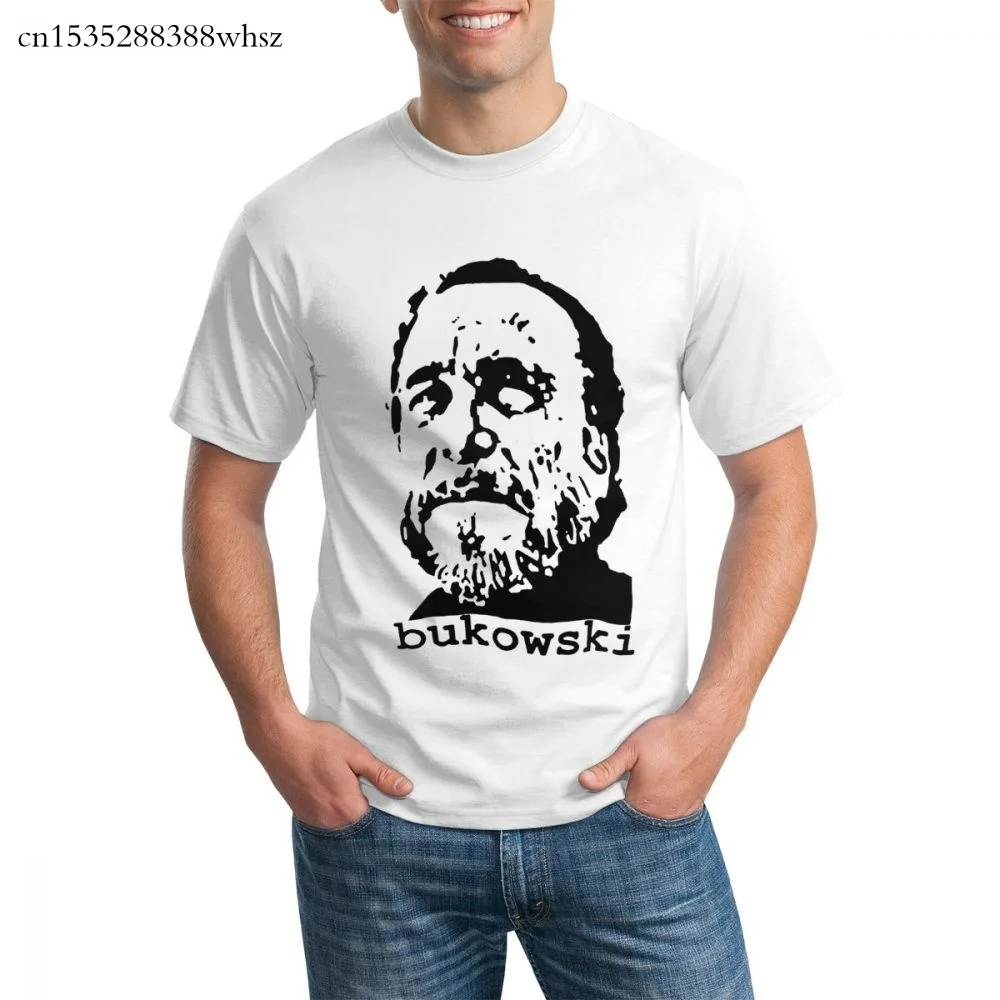 

Bukowski Writer Student Poet Nerd graphic t shirt for men 2020