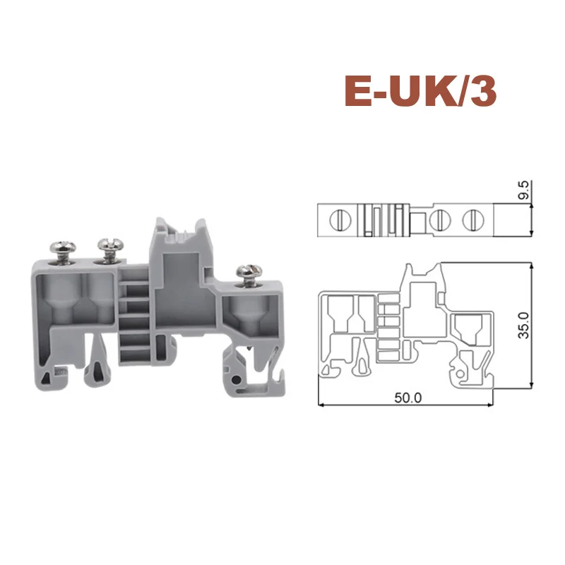 E-UK 3 hole C45 fixed part