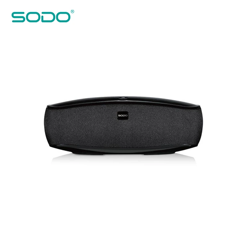 SODO L3 с сенсорным управлением глубокая база беспроводной Bluetooth динамик Bluetooth V4.2 16 Вт усиленный бас FMTF карта для MP3 MP4 плеера - Цвет: Black L3