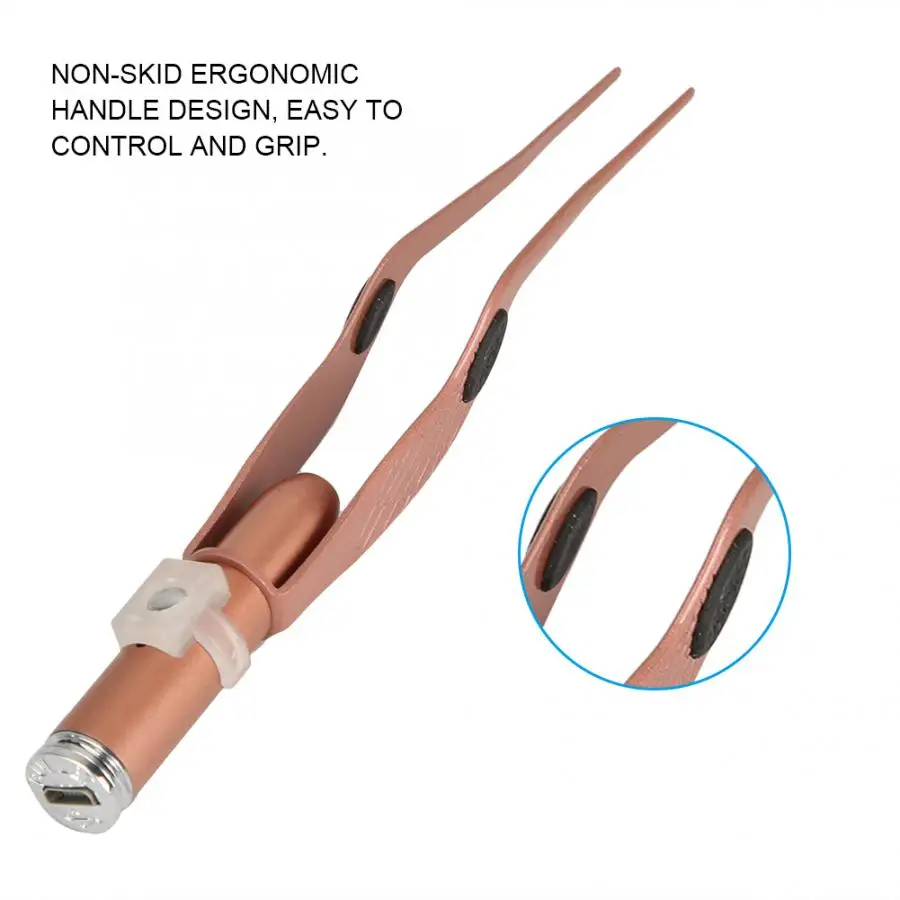 Набор для ухода за ушами, usb зарядка, ушной воск, пинцет, ложка, набор, светодиодный светильник очиститель ушной серы, инструмент для ухода за ушами, забота о здоровье