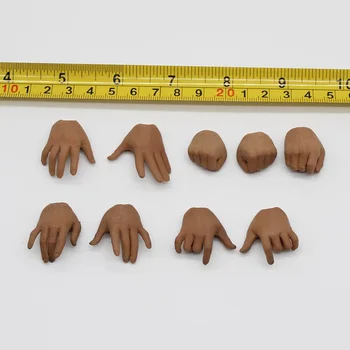 

Mnotht 9pcs 1/6 Scale Fat Hand Model for 12in Action Figure DIY Collection Toy