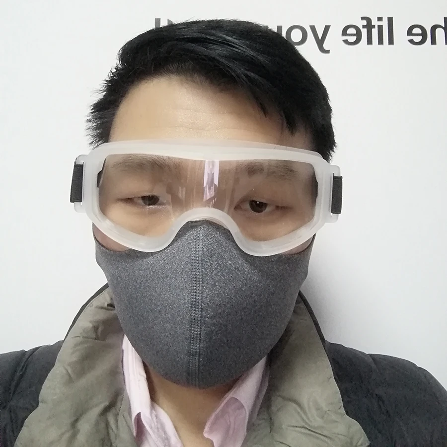 

Safety Glasses Spectacles Eye Protection Safety Goggles Works Outdoor Anti-Fog Anti-Scratch Clear Chemical Splash Goggle Eyewear
