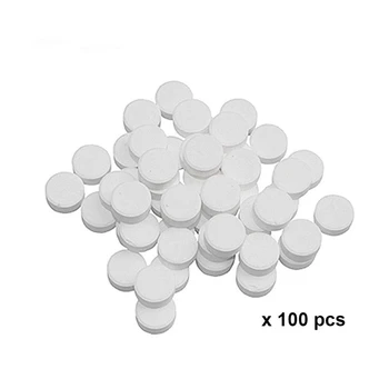 

100Pcs Coffee Machines Cleaning Effervescent Tablets Universal Descaling Solution for All Types Coffee Machines