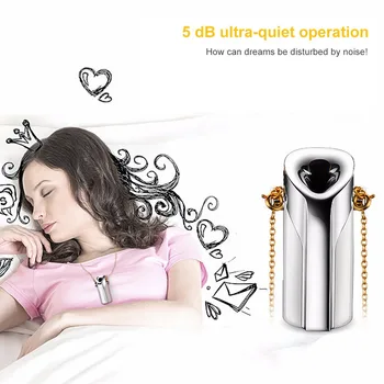 

Wearable Air Purifier Necklace Mute USB Charging Air Freshener Ion Generator Filter Mini Oxygen Cleaner for Adults Kids Health